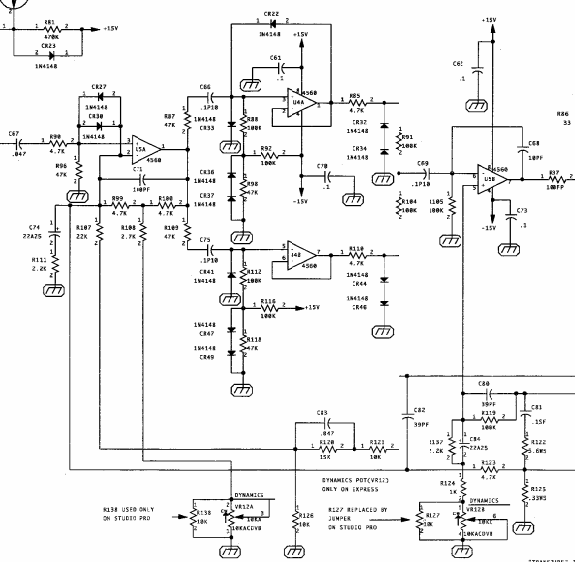 Peavey Bandit TDynamics Diode Clipping